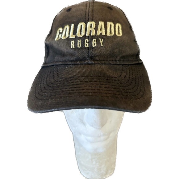 University Colorado CU Buffs Rugby FADED Adjustable Hat - Picture 2 of 8